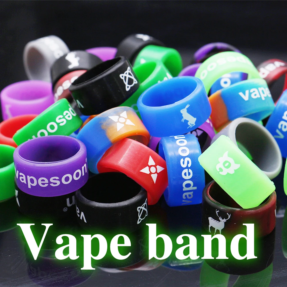 20 шт. противоскользящее Силиконовое кольцо vapesoon для электронных сигарет
