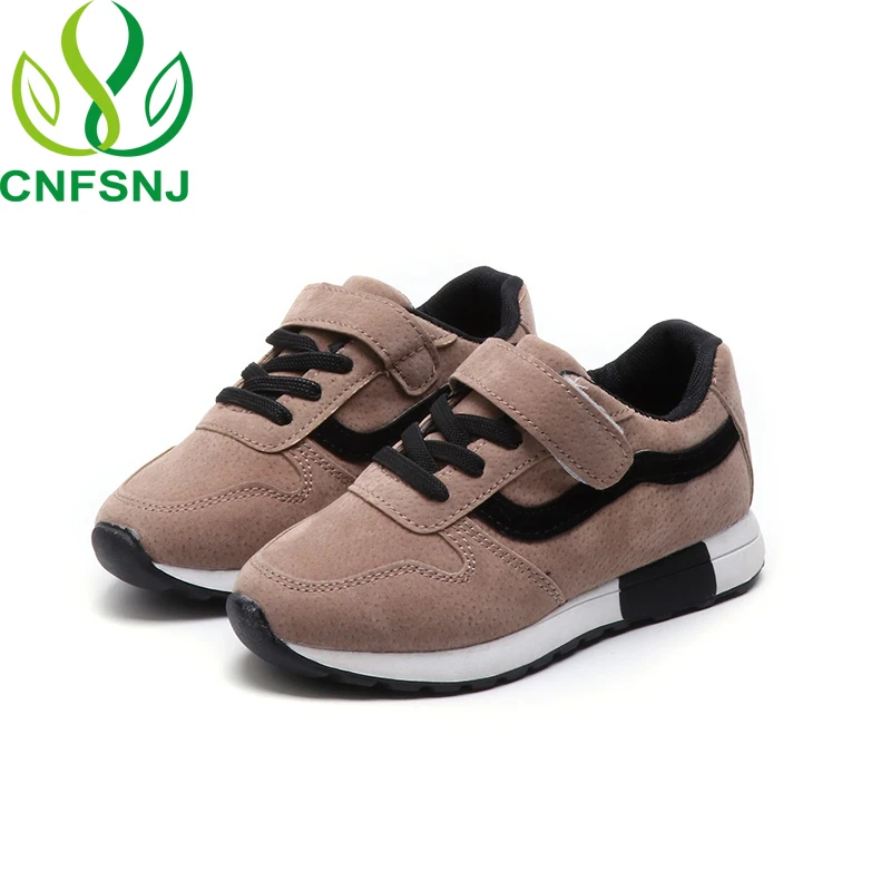 

CNFSNJ brand 2018 New spring autumn boys girls children's kids colorful school shoes stripe running sports student shoes 26-37