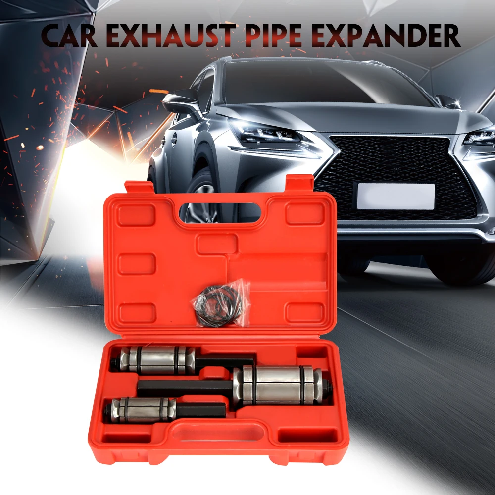 Buy 3pcs/Set Universal Car Exhaust Tail Pipe Tube