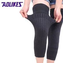1 пара мотоциклетная кашемировая защита для колена зимняя эластичная теплая коленная Подушка защита от артрита защита для колена Спортивная поддержка колена