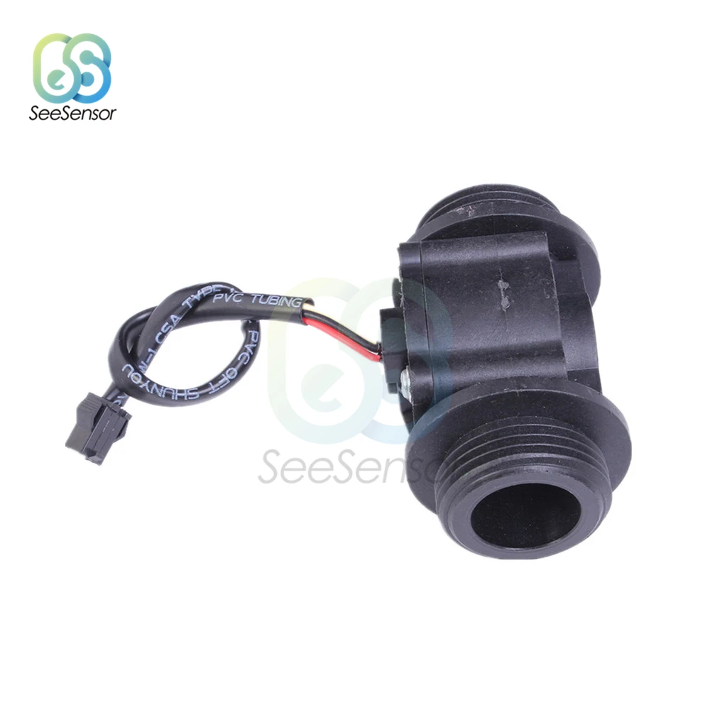 1-60L/min G1" Water Flow Sensor Switch Water Controller 1.2MPa Flow Meter Flowmeter Counter For Measurement Device