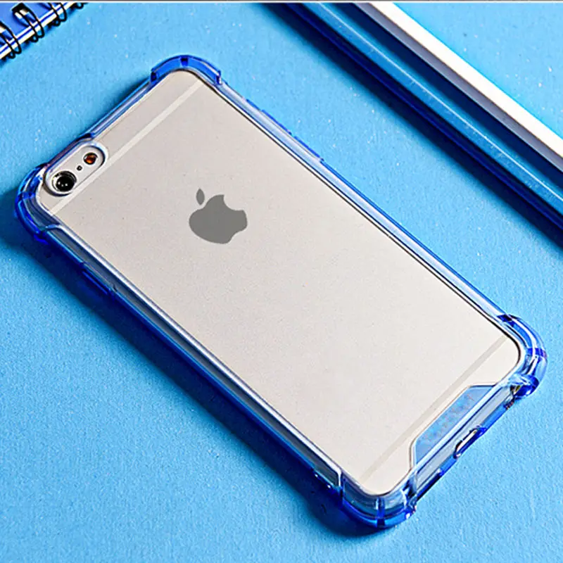 USLION Shockproof Armor Clear Case For iPhone XS Max XR X 8 7 6 6s Plus 5 5s SE Transparent Hard PC Phone Cases Back Cover Capa