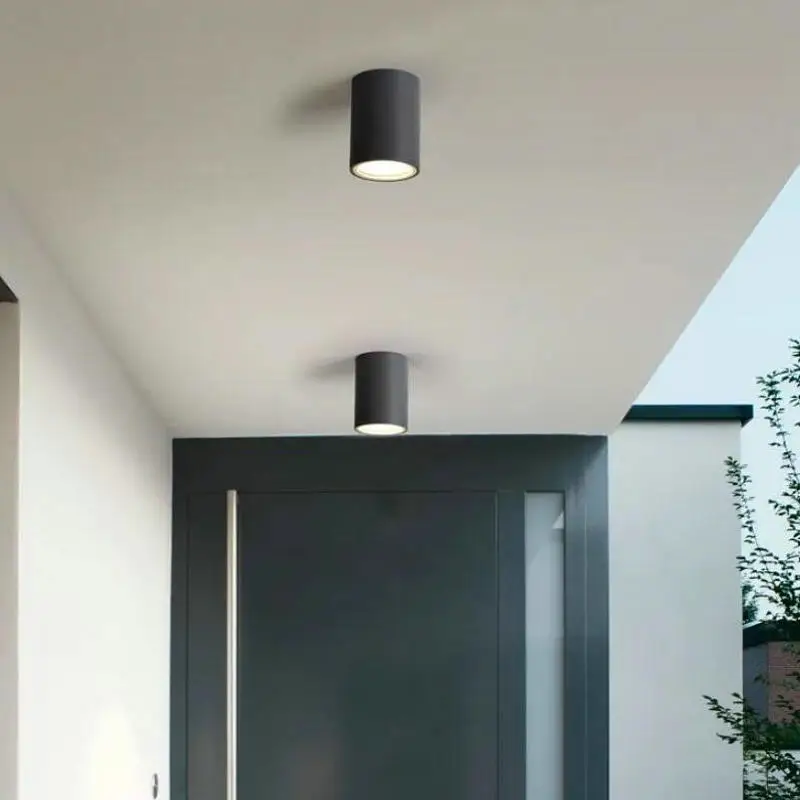 Conduziu a Iluminação Preto Shell Rodada Lâmpada Led Downlight 110 v 220 230 240 Quarto Cozinha Interior no Local Ip65 15 w Cob 10 QQ??20190624161540