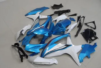 

New ABS Fairings Kit set Fit For SUZUKI GSXR600 GSXR750 08 09 10 R600 R750 K8 GSXR 600 750 2008 2009 2010 Custom sky blue white