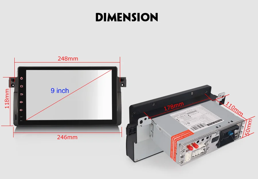 Cheap Erisin ES7903B 9 inch Android 9.0 Octa Core 4GB RAM Car Multimedia Player Radio BT for BMW 3 Series E46 22 Cheap Erisin ES7903B 9 inch Android 9.0 Octa Core 4GB RAM Car Multimedia Player Radio BT for BMW 3 Series E46 22