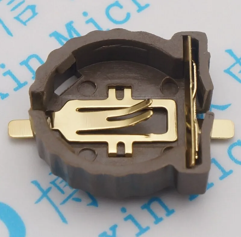 Free shipping 50PCS BS 1220 2 battery holder CR1220 coin cell holders