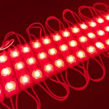 5730 5630SMD светодиодный модуль ввода 3 светодиодный водонепроницаемая лампа дневного света перед магазин оконный знак лампа DC12V рекламы световой светодиодный подсветка