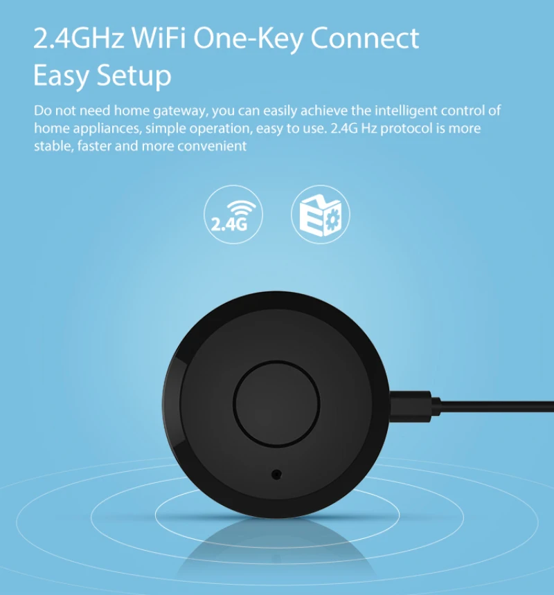Умный пульт дистанционного управления NEO COOLCAM универсальный Wi Fi + ИК хаб совместим