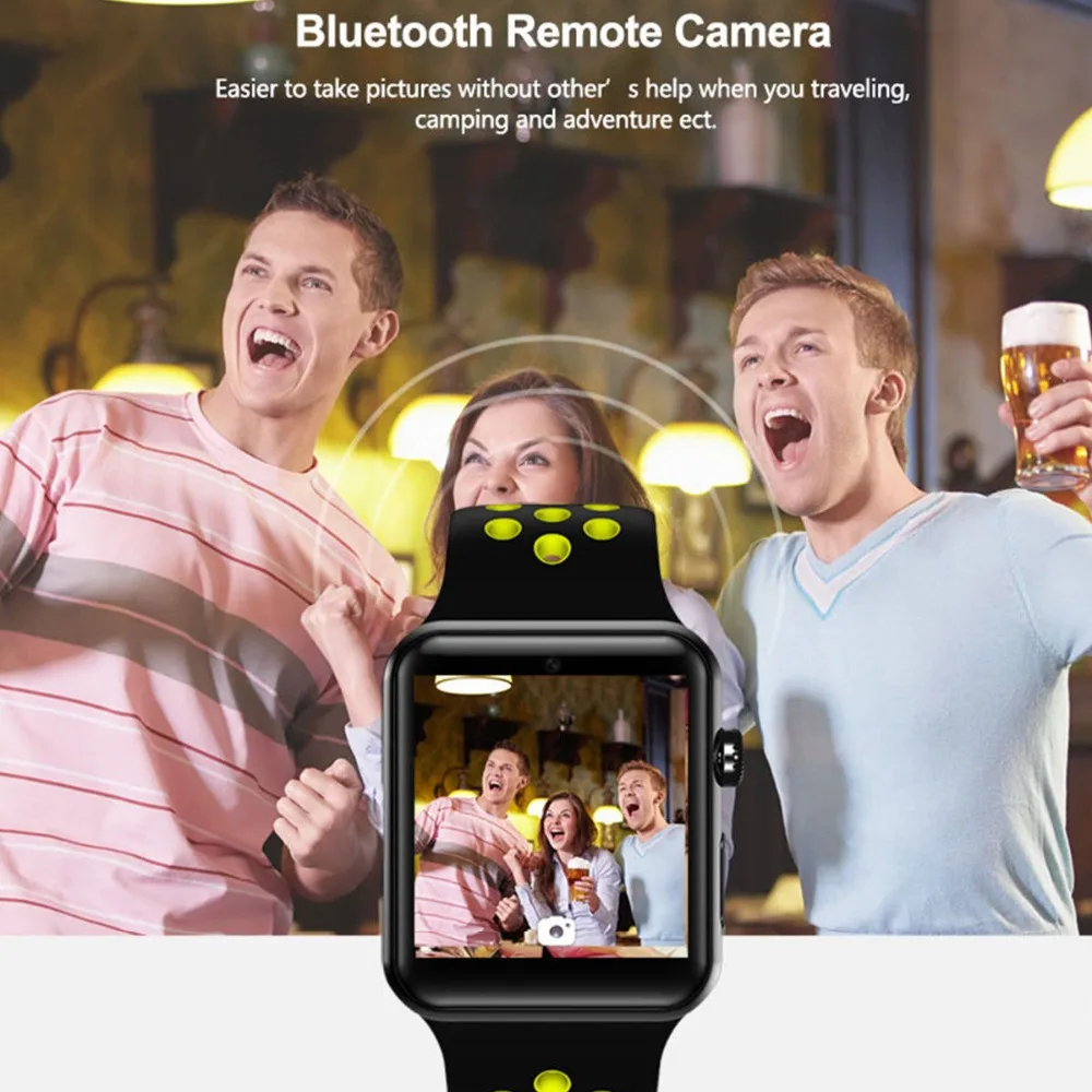 Timethinker DM09 Plus Smart Watch Smartwatch Android IOS Bluetooth Camera Call Step Pedometer SIM Card Relogios Fitness Tracker