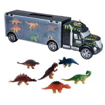 

Simulation Dinosaur Model Transport Car Carrier Truck Educational Kids Toys Model Car Toy Children Birthday Gift