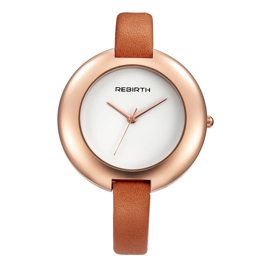 

Rebirth New quartz bracelet ladies wristwatches shell golden watch Fashion Casual bride girl Christmas birthday gift clock 2018