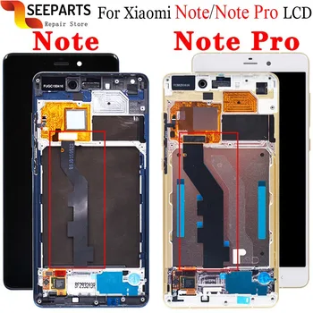 

5.7" FHD Xiaomi Mi Note Pro LCD Display With Touch Screen Digitizer Assembly 2560x1440 Xiaomi Mi Note Pro LCD Replacement Parts