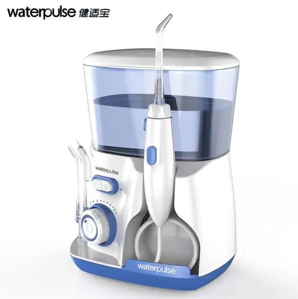 Waterpulse Dental Water Flosser Oral Irrigator Waterpick Dental Floss Water Irrigation Jet Dental Tooth Floss V300g 12