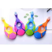 2 шт. детская зубная щетка с мягкой щетиной, мультяшная зубная щетка для ухода за полостью рта, зубная щетка для детей