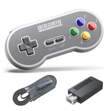 For 8Bitdo 8 bit 2 4G Wireless Controller Gamepad For SFC Classic Edition Vibration Motion Controls