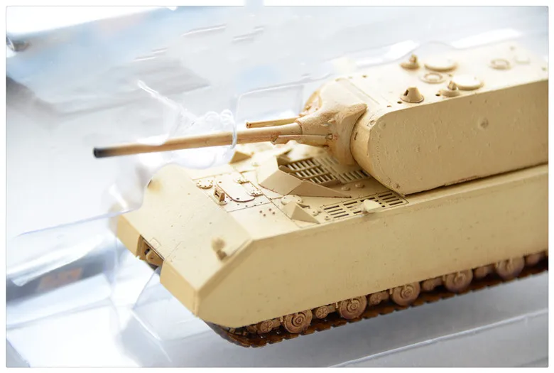 Модель автомобиля с высокой имитацией 1:72 немецкой армейской мыши тяжелый бак из