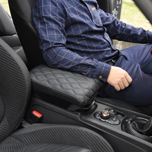 Автомобильный подлокотник, коробка, подушка из пены с эффектом памяти, внутренняя декоративная накладка, автомобильные аксессуары для укладки, для MINI COOPER S F60 COUNTRYMAN