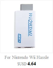 Для nintendo wii без проблем подключи и играй для wii к HDMI 1080p конвертер адаптер wii 2hdmi 3,5 мм аудио коробка для wii-link