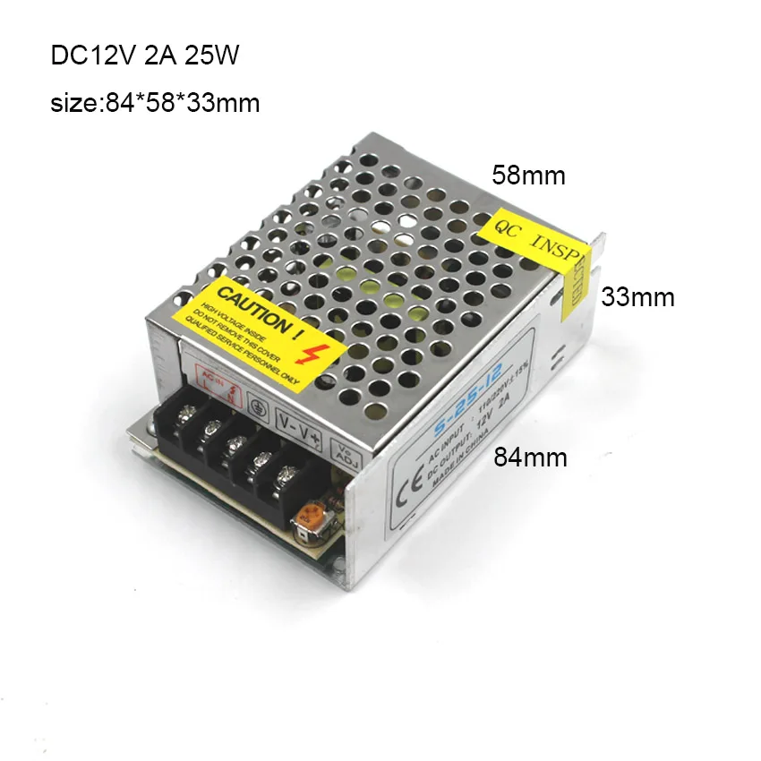 Power supply 12V