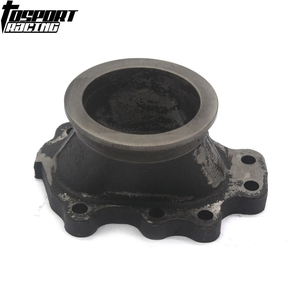 Для чугуна T25 T28 GT25 турбонаддув Downpipe 8 Point 2 5 &quotV band фланец выпускной коллектор