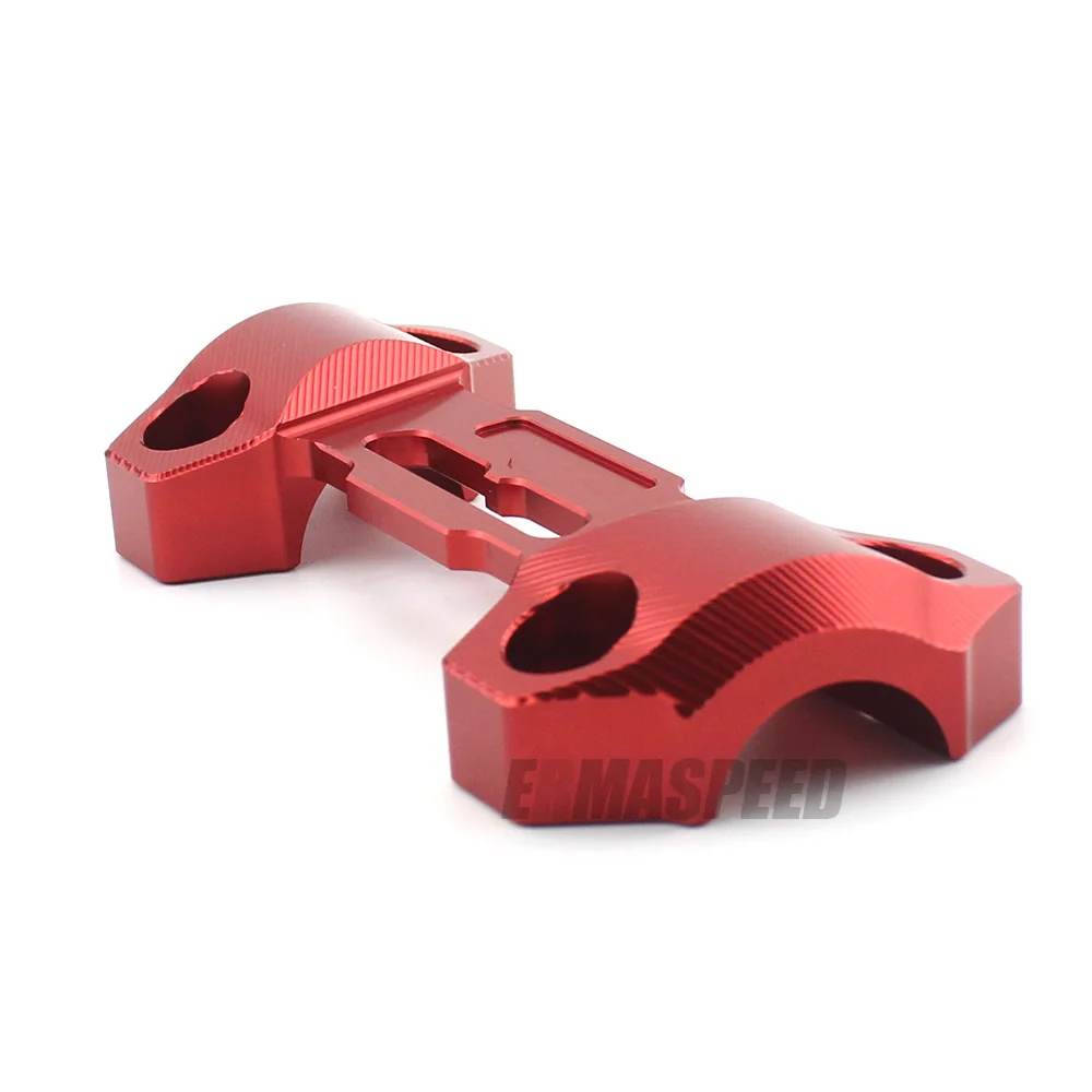 Мотоцикл С ЧПУ Алюминиевый 28 мм Руль Бар велосипед Стояк Зажим Верхняя Крышка для