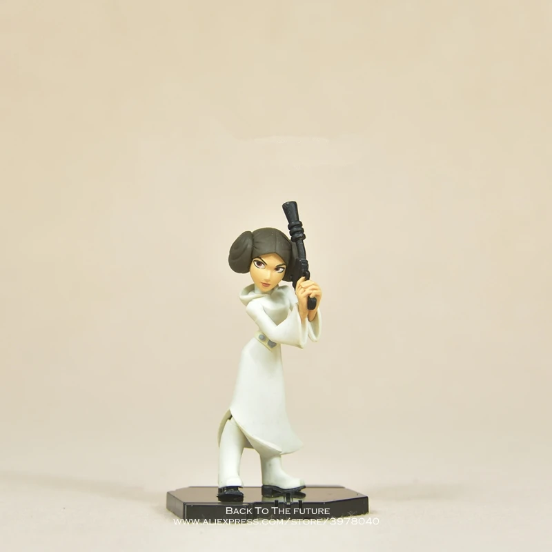 Дисней Звездные войны Люк Скайуокер 9 см мини кукла Фигурка коллекция украшений аниме фигурка игрушка модель для детей подарок