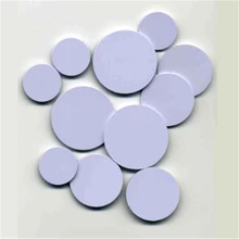 13,56 МГц Фудань M1 20 мм RFID ПВХ монета бирка карты