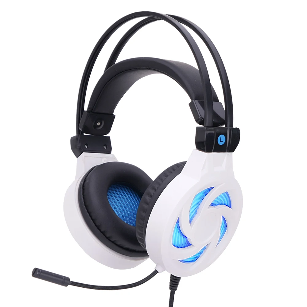 Оригинальные Проводные Игровые наушники SOYTO SY855MV для ПК со светодиодсветодиодный