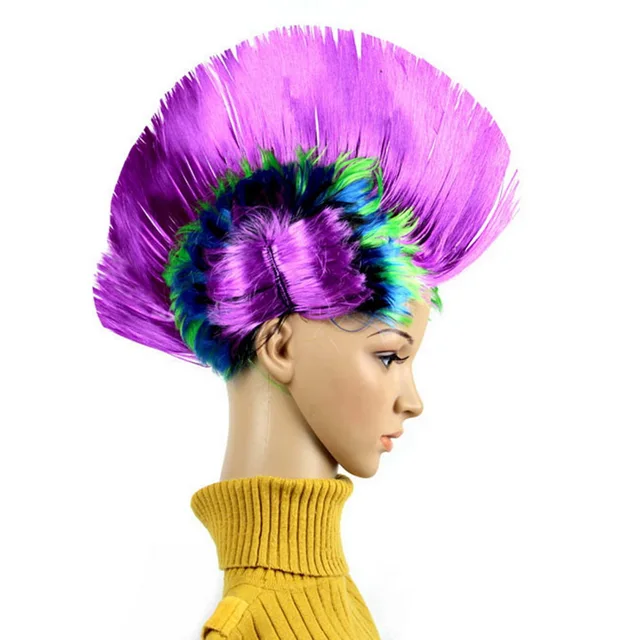 Buy Urijk 1PC Halloween Trolls Artificial Wigs Chicken