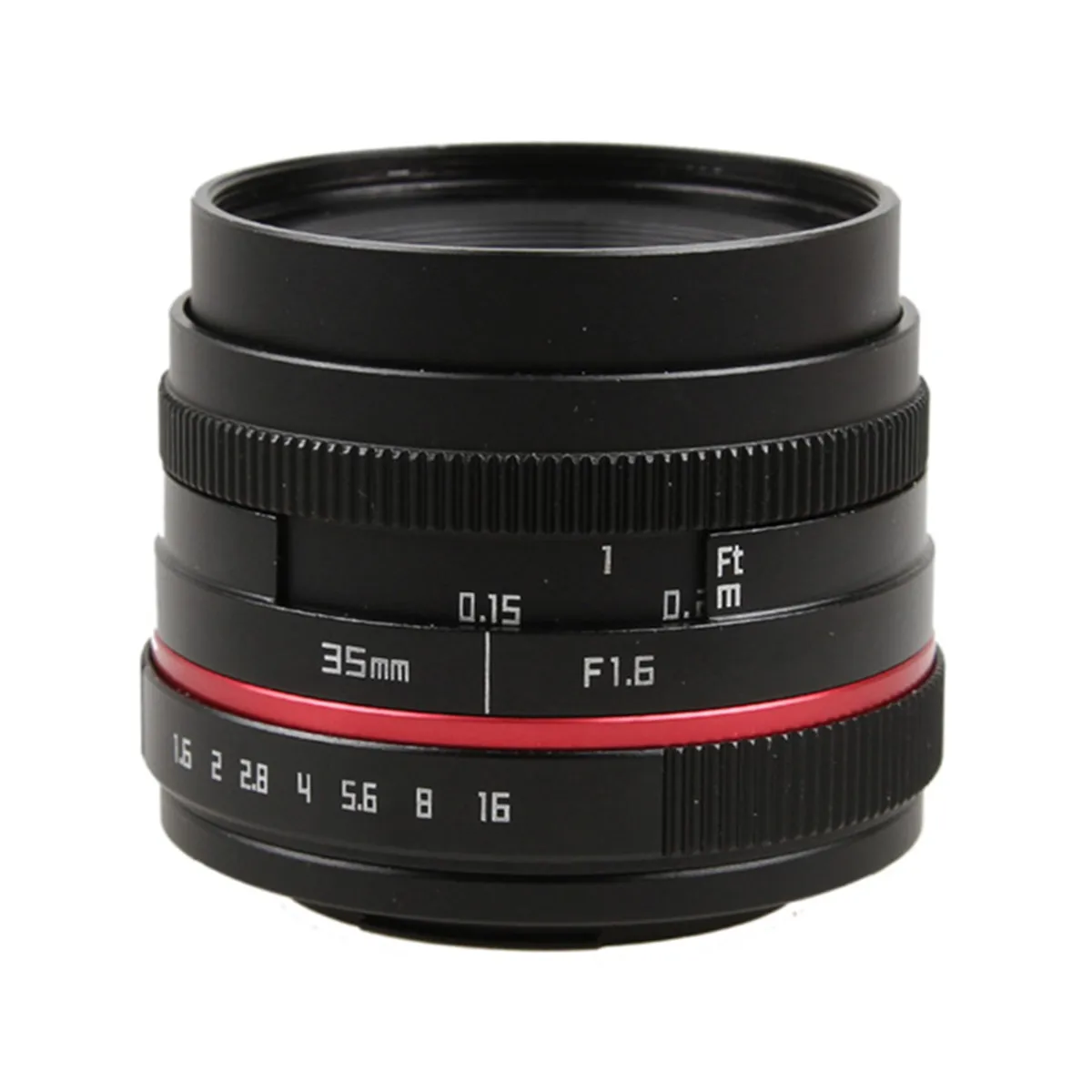 35 мм F1.6 ручной широкоугольный объектив для Canon EOS M M2 M3 M5 M6 M10 M100 M50 беззеркальная камера