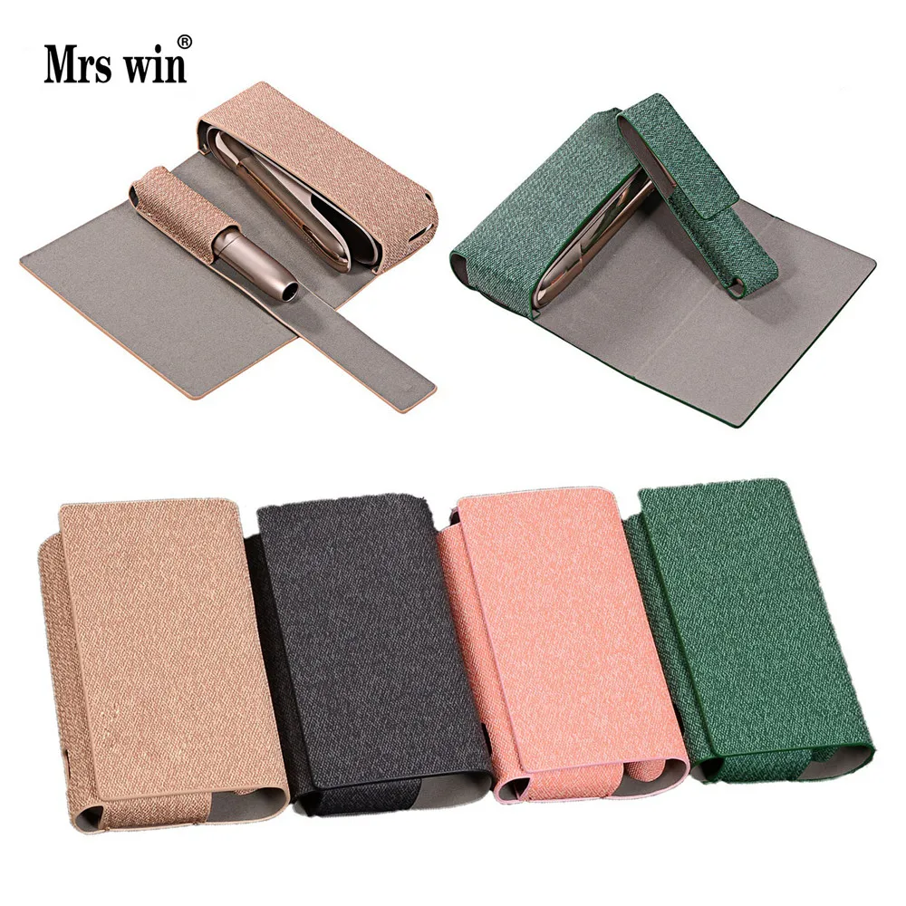 

High-end Hand Made IQOS 3.0 Wallet Case Pu Leather Electronic Cigarette for IQOS Multi 3.0 Full Protective Covers