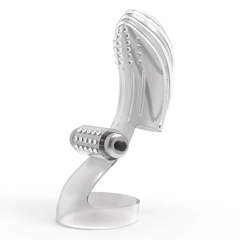  Finger Sleeve G Spot Vibrator For Women Clitoris Stimulator Climax Chastity Vagina Massage Adult Products Sex Toys For Women  (8)