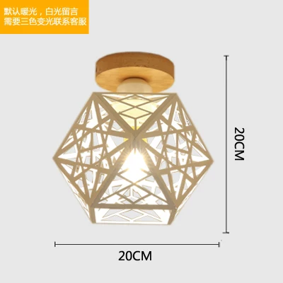 E27 Железный 5 Вт Железный потолочный светильник абажур подвесной светильник крышки и абажуры Треугольные металлические Абажуры для потолочных светильников(не включая лампу - Цвет корпуса: U