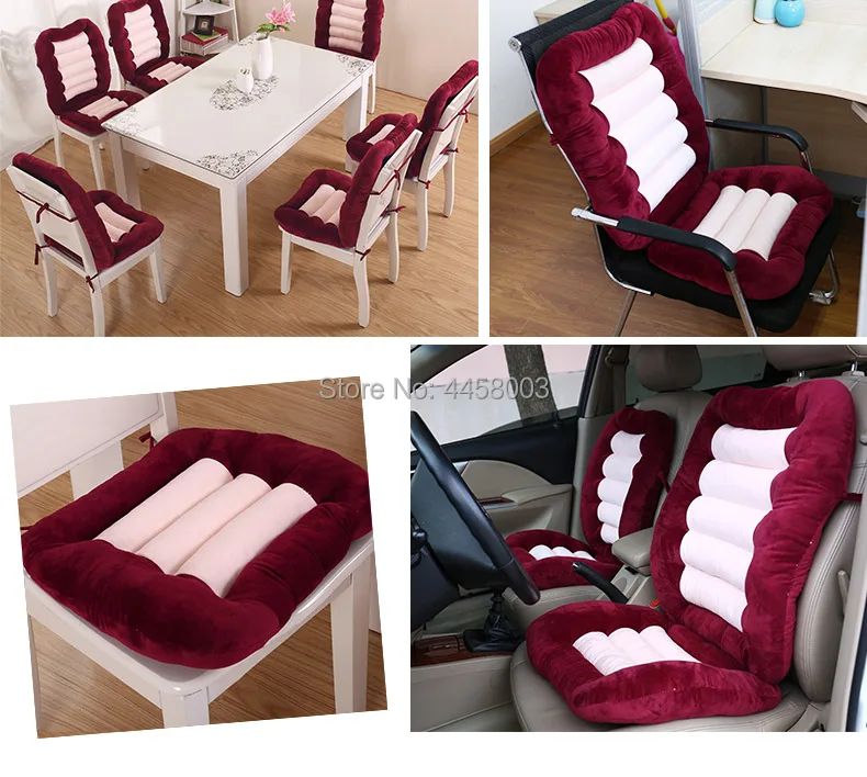 Cushion Sofa office chair automobile cushion Thickening in winter Soft and comfortable 3 color selectable Quality assurance