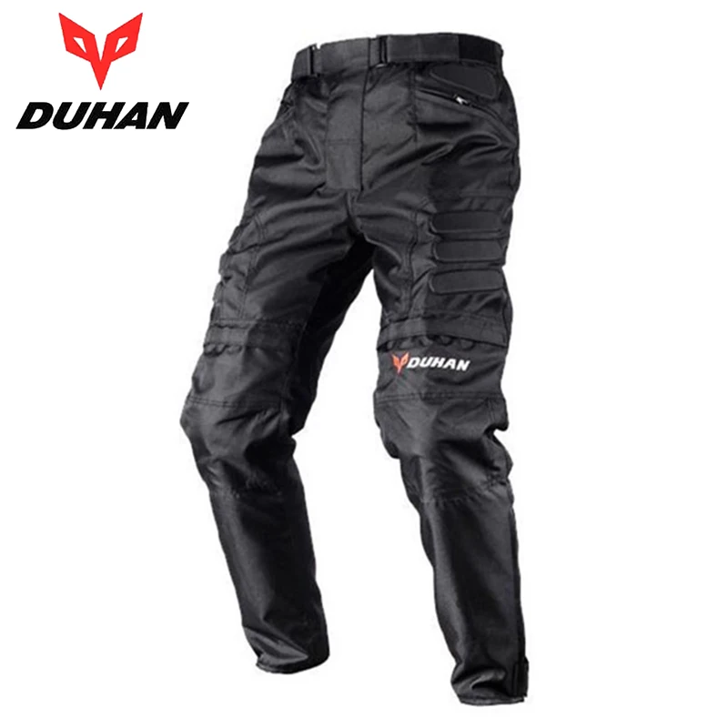 DUHAN Motorcycle Pants Men's Windproof Motorcycle Enduro Riding Trousers Pantaloni Racing Moto