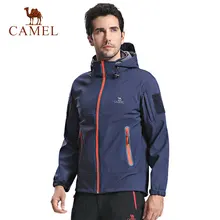 CAMEL, Мужская Флисовая Куртка, полиэстер, для кемпинга, походов, куртки, ветрозащитная, водонепроницаемая куртка, Мужская, от дождя, ветровка
