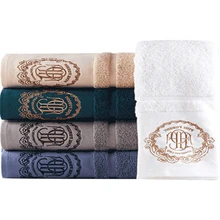 Пятизвездочное банное полотенце из чистого хлопка для гостиниц, домашнее жаккардовое банное полотенце с вышивкой для взрослых мужчин и женщин