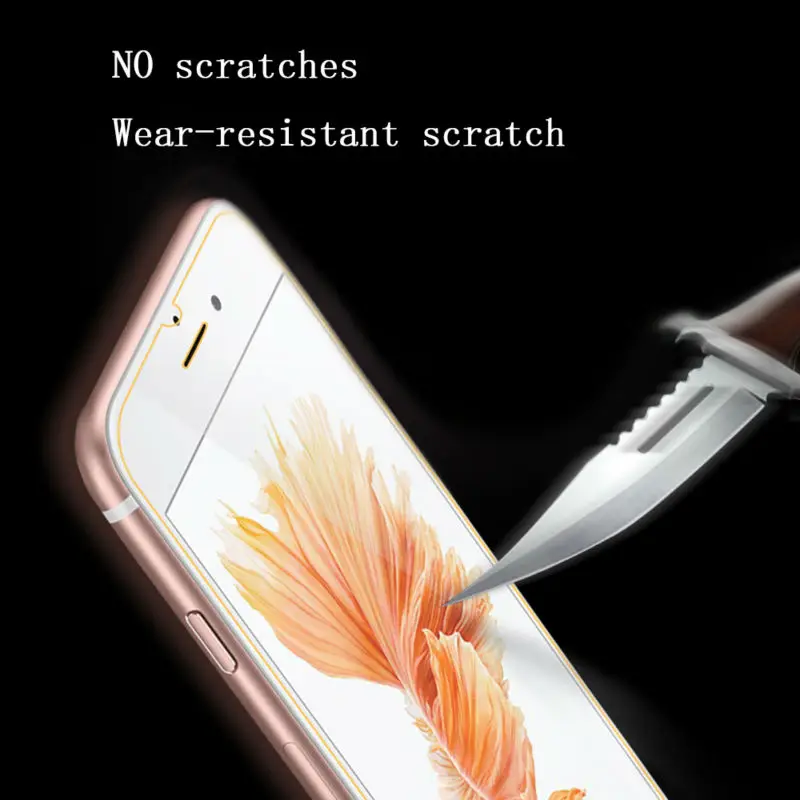 

CAMDEMS 50pcs/lot Premium Tempered Glass Screen Protector For iPhone 11pro max 11 xs max xr x 8 8 plus 6 6s 6 plus 7 7 plus