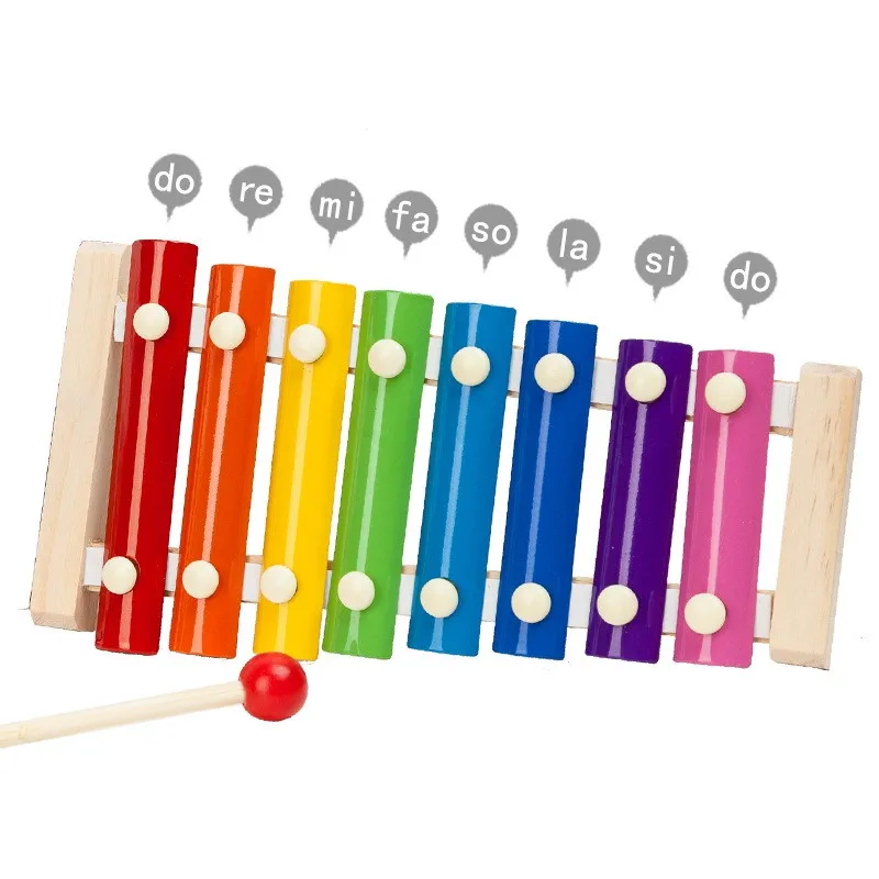 MOTOHOOD Music Instrument Toy Wooden Music Toys For Baby Children Kids Musical Wooden Toys Baby Educational Toys Gifts (4)