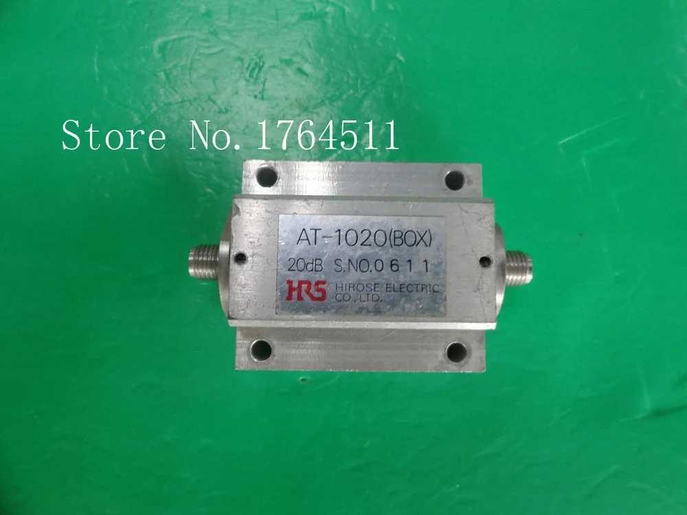 

[BELLA] Hirose HRS AT-1020 (BOX) 20dB SMA coaxial fixed attenuator