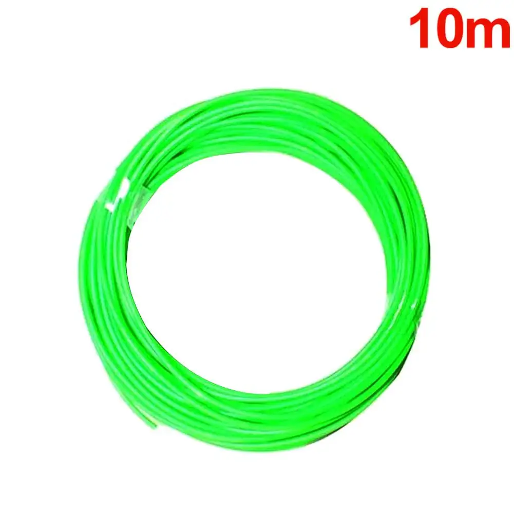 10 м 1,75 мм цветной принт нити ABS Моделирование стереоскопический для 3D чертежный принтер Ручка LSMK99 - Цвет: Зеленый
