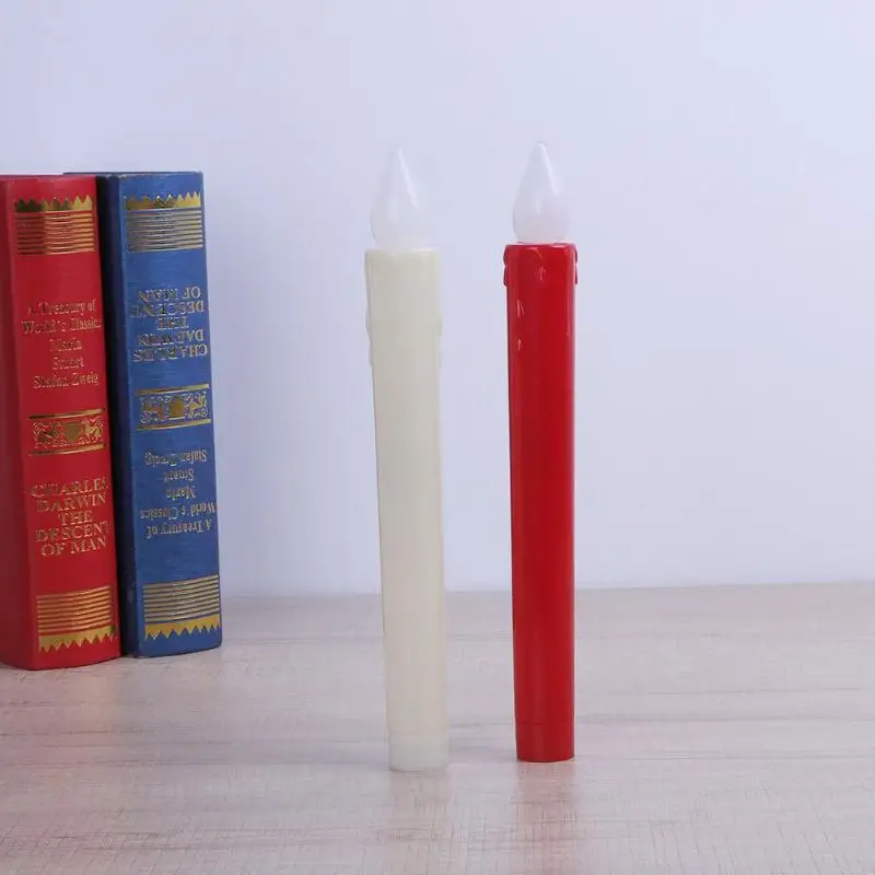 24 шт Светодиодный Чай свет свечи Househo светодиодный velas светодиодный Батарея-приведенный Беспламенное сердце Форма свечи церкви домашний