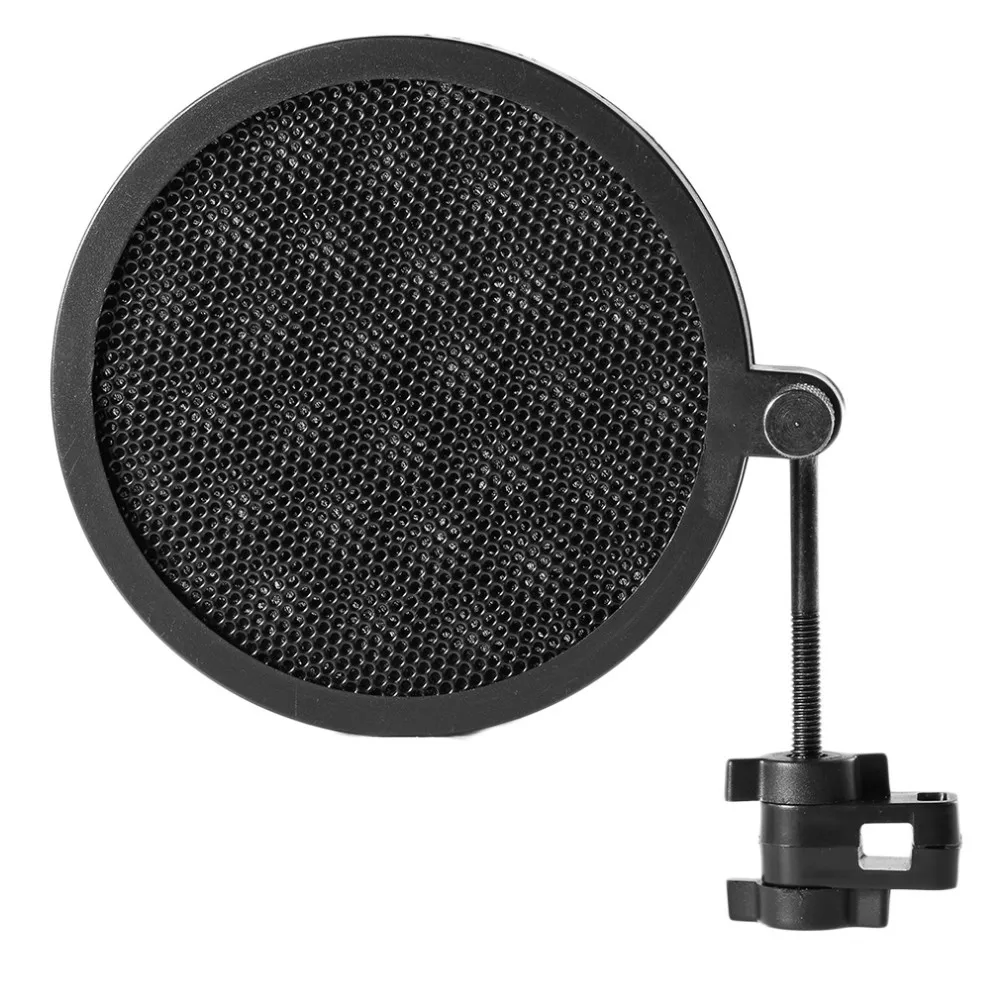 PS-2 двухслойный Студийный микрофон Микрофон Ветер экран ПОП-фильтр/шарнирное крепление/Маска шид для говорящей записи высокое качество