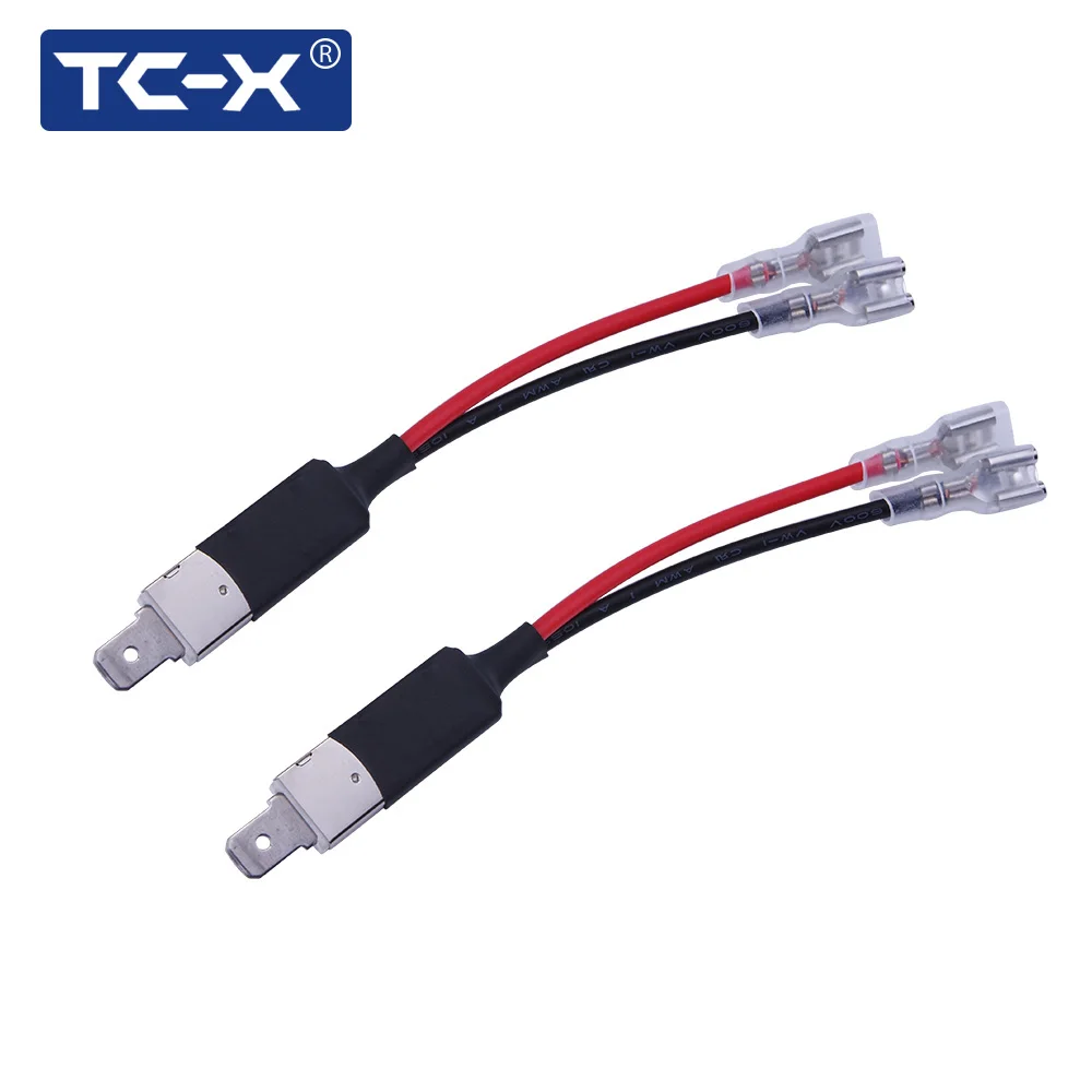 TC X 2 шт./ 1 пара провод для установки диодных ламп H1 автомобиля|line led|line wireline cable |