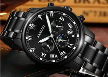42mm Sangdo multifunction Automatic Self-Wind movement Sapphire Crystal High quality Mechanical Wristwatches Men’s watch 0036