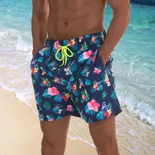 Мужские пляжные шорты летние для водного спорта для плавания плавки для серфинга быстросохнущие шорты на шнурке купальный костюм для мужчин