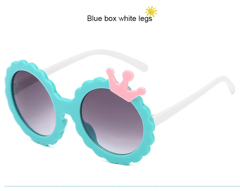 Минимальная Корона, детские солнцезащитные очки для мальчиков и девочек, детские солнцезащитные очки, светильник, удобные детские очки с защитой от ультрафиолета, модные детские солнцезащитные очки