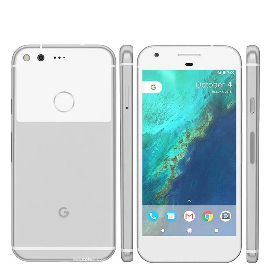 Версия ЕС Google Pixel " абсолютно 4 Гб ОЗУ 32 ГБ/128 Гб ПЗУ мобильный телефон NFC четырехъядерный сканер отпечатков пальцев 4G LTE смартфон