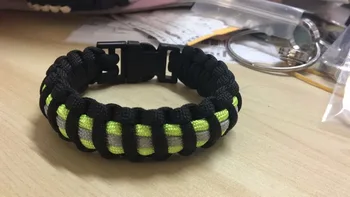

100pcs/lot New Design Custom Paracord Survival Bracelet Without Charm Friendship Outdoor Camping Bracelet 20pcs/lot
