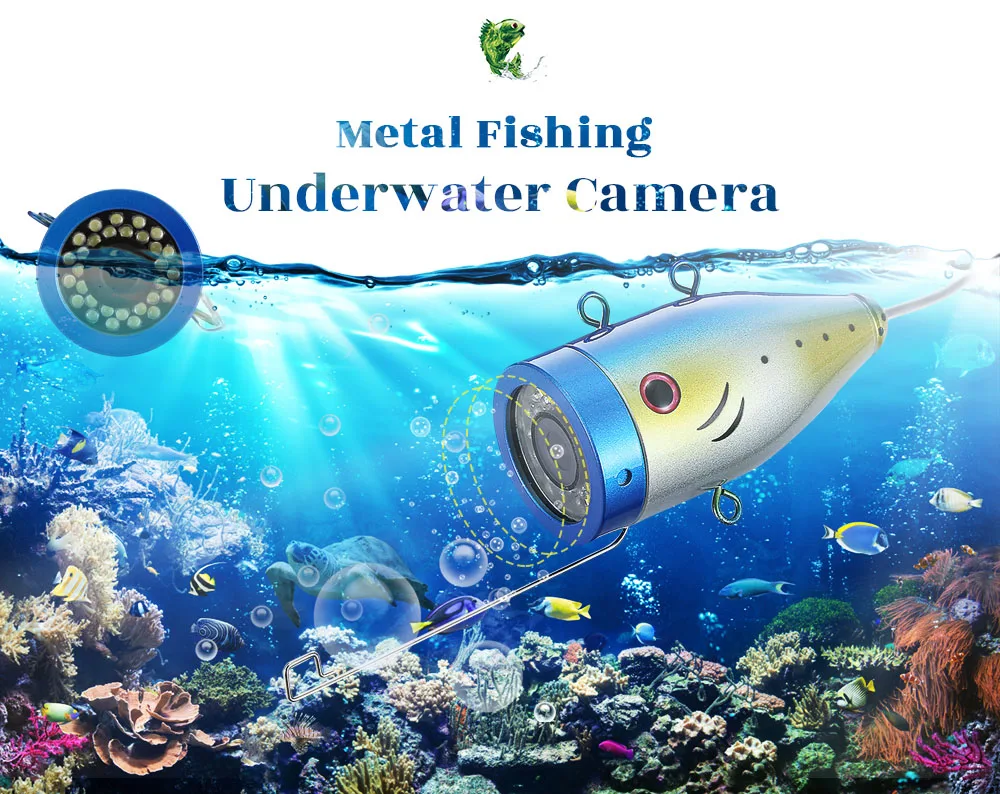 15m 30m 7"in HD 1000TVL Fish Finder Camera Underwater 30pcs White LEDs / IR Lamps Ice Fishing Video Camera 145 Degree IP68